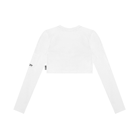 DSS Long Sleeve Croptop Drift Tee