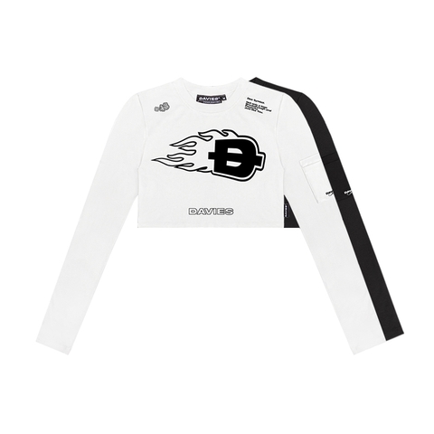 DSS Long Sleeve Croptop Drift Tee