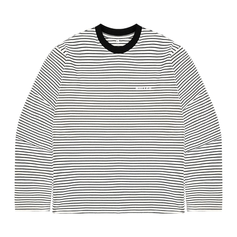 Áo thun dài tay kẻ sọc ngang NULLED Tee N-T29-KVD