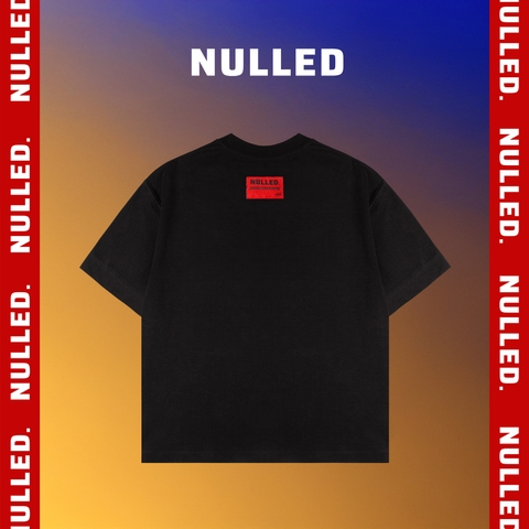 Áo thun đen in chữ NULLED Gemstone Tee N-T15-D