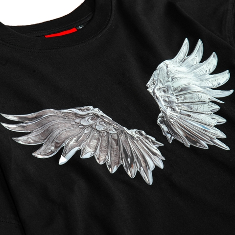 Áo thun in hình cánh NULLED Wings Tee N-T14-D