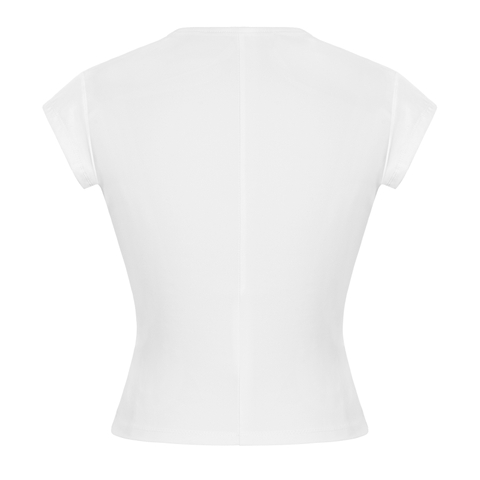 SISTERS Áo thun dáng dài ôm body Aboli