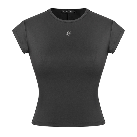 SISTERS Áo thun dáng dài ôm body Aboli