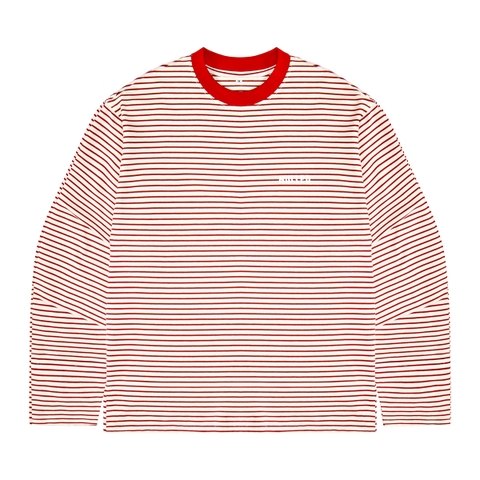 Áo thun boxy tay dài kẻ sọc Nulled Tee N-T29-DO