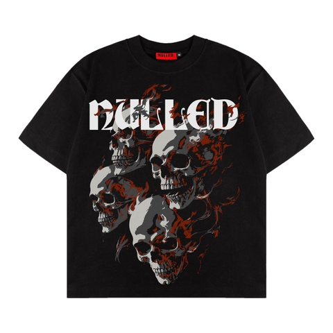 Áo thun form rộng tay ngắn local brand NULLED Soulfire Tee N-T3