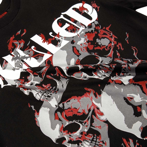 Áo thun form rộng tay ngắn local brand NULLED Soulfire Tee N-T3