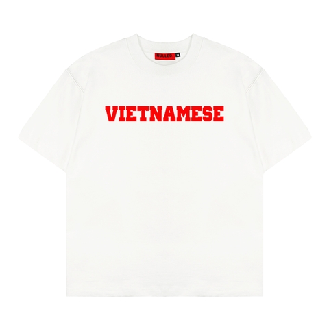 Áo thun tối giản NULLED Vietnamese Tee N-T22-T