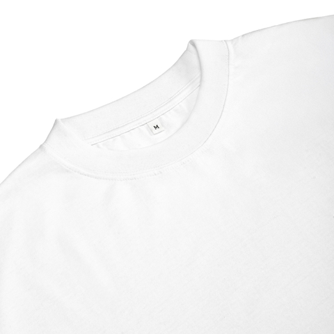 Áo thun trắng boxy NULLED Tee N-T24-T