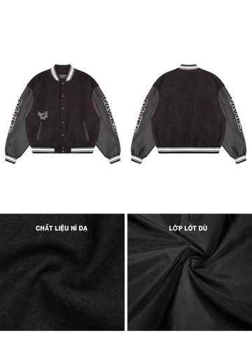 DSW Statement Bomber Varsity Jacket