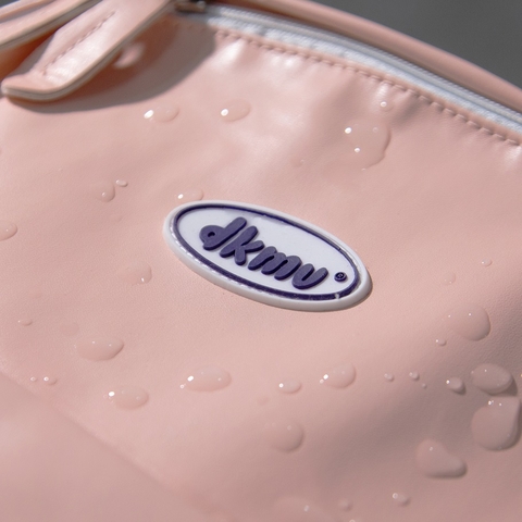 K-P18 Basic Leather Backpack-Hồng