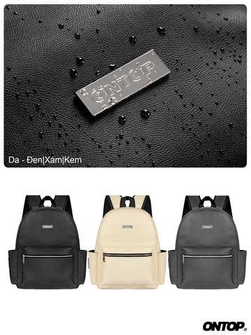 ONTOP Basic Leather Backpack