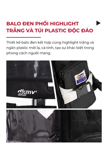 K-P6 Plastic Logo Backpack