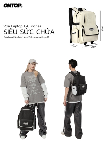 ONTOP BW Backpack - Kem