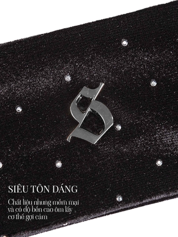 Sisters Băng đô Sisters đính kim loại