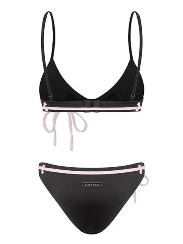 Bikini 2 mảnh tam giác nữ SISTERS sẵn mút ngực phối dây thắt nơ