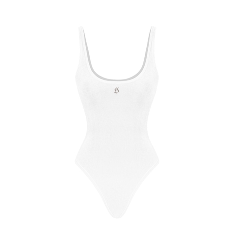 SISTERS Bodysuit hai dây xuyên thấu Velvet