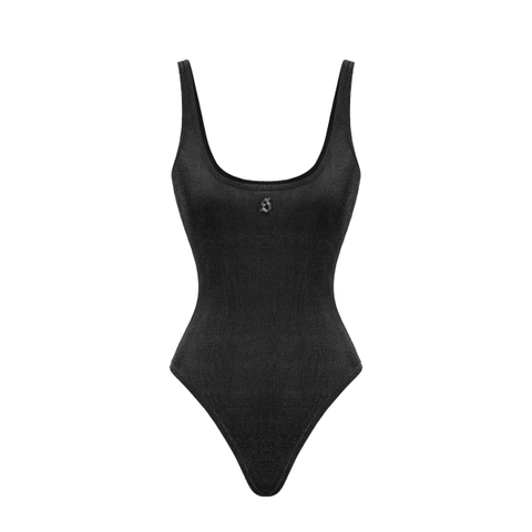 SISTERS Bodysuit hai dây xuyên thấu Velvet