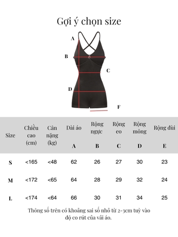 SISTERS Jump đùi hai dây hở lưng Cateline