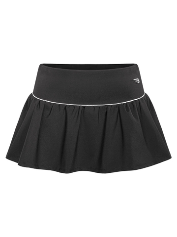 Chân váy thể thao nữ BRETH dáng ngắn xếp ly xòe phối viền