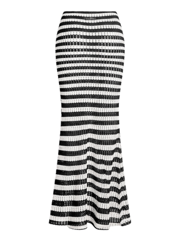 SISTERS Chân váy dài sọc ngang Vivienne