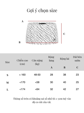 SISTERS Chân váy len lông thỏ Noctis