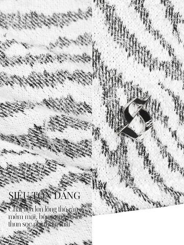 SISTERS Chân váy len lông thỏ Noctis