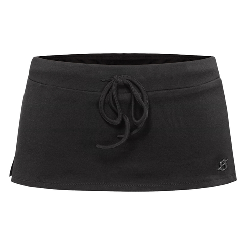 Chân váy ôm ngắn xẻ basic lưng thấp kèm quần trong Bibi mini Skirt