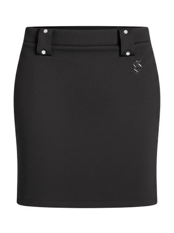 SISTERS Chân váy lửng Madeleine - Đen