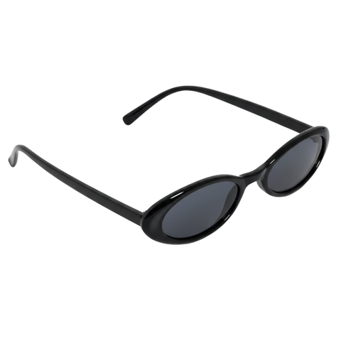 Kính Mát Oval Retro Màu Đen Chính Hãng CONLEY| CO-0030-D