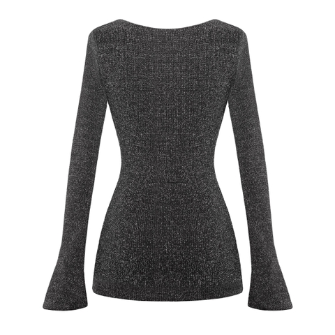 SISTERS Váy đầm body ánh kim Kendall