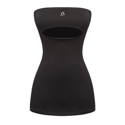 SISTERS Váy đầm body cúp ngực xẻ underbood Bernadette