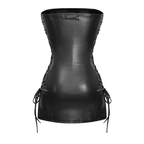 SISTERS Váy đầm body da đan dây hông Rishima