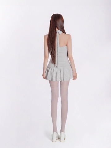 DKMV Catlyn Dress - Xám trắng