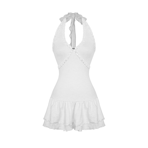 DKMV Catlyn Dress - Xám trắng