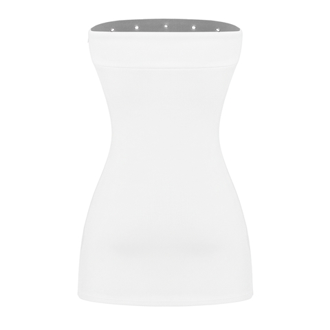 SISTERS Váy đầm body cúp ngực Sabrina - Trắng