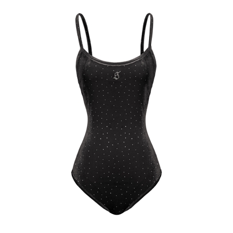 SISTERS Swimsuit hai dây nhung kim sa Bridgette