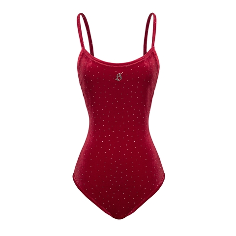 SISTERS Swimsuit hai dây nhung kim sa Bridgette