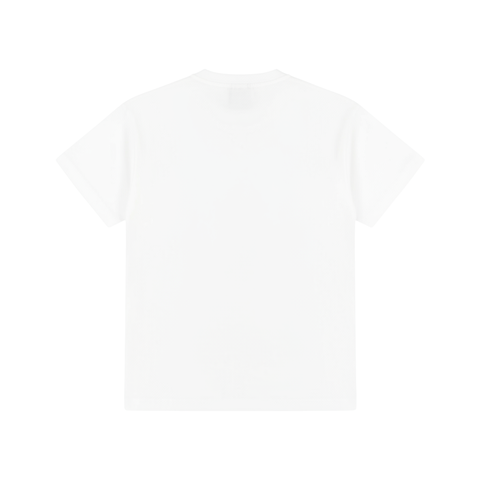 Áo Baby Tee HAMCHOI Cotton Mềm Mại Form Suông Cơ Bản Màu Trắng Trơn Thiết Kế Cổ Tròn Thoáng Khí