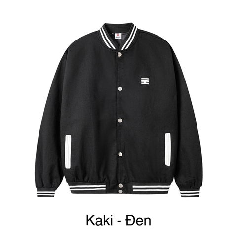 H04-AK2 Áo Khoác Nam Bomber Varsity HIDDLE