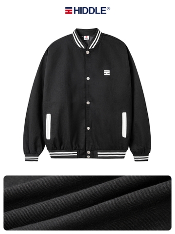 H04-AK2 Áo Khoác Nam Bomber Varsity HIDDLE
