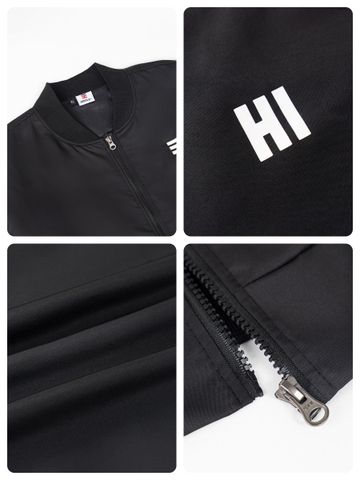 Áo khoác dù bomber Basic Hiddle H11-AK10