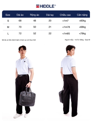 H7-T2 Áo polo cổ sọc basic HI