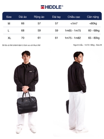 H9-AK1 Áo khoác kaki form Regular