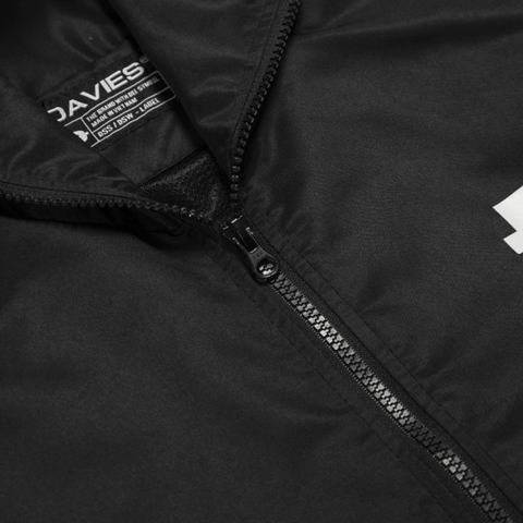 DSW Hooded Basic Jacket - Đen