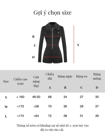 SISTERS Jump đùi phối cổ lông cừu Francesca - Đen