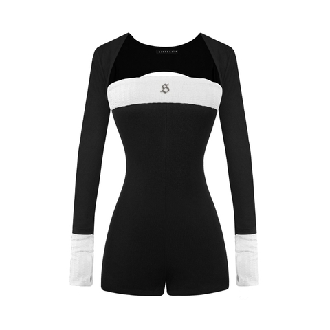 SISTERS Jump đùi cúp ngực kèm áo khoác Russie