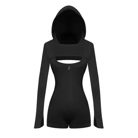 SISTERS Jump đùi kèm áo khoác dài tay có mũ Beatrice