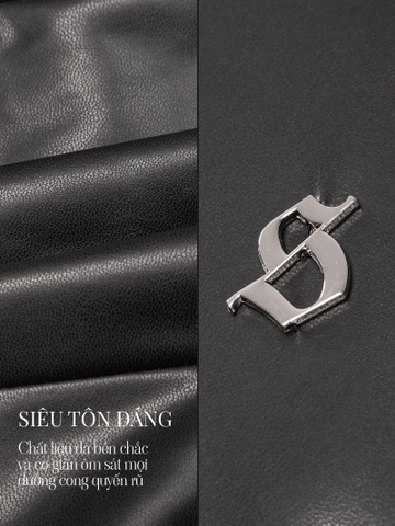 SISTERS Jump đùi da cao cổ Elizabeth