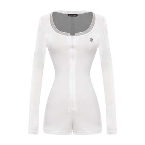 SISTERS Jump đùi dài tay phối ren Linka