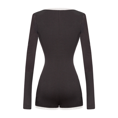 SISTERS Jump đùi dài tay phối ren Linka